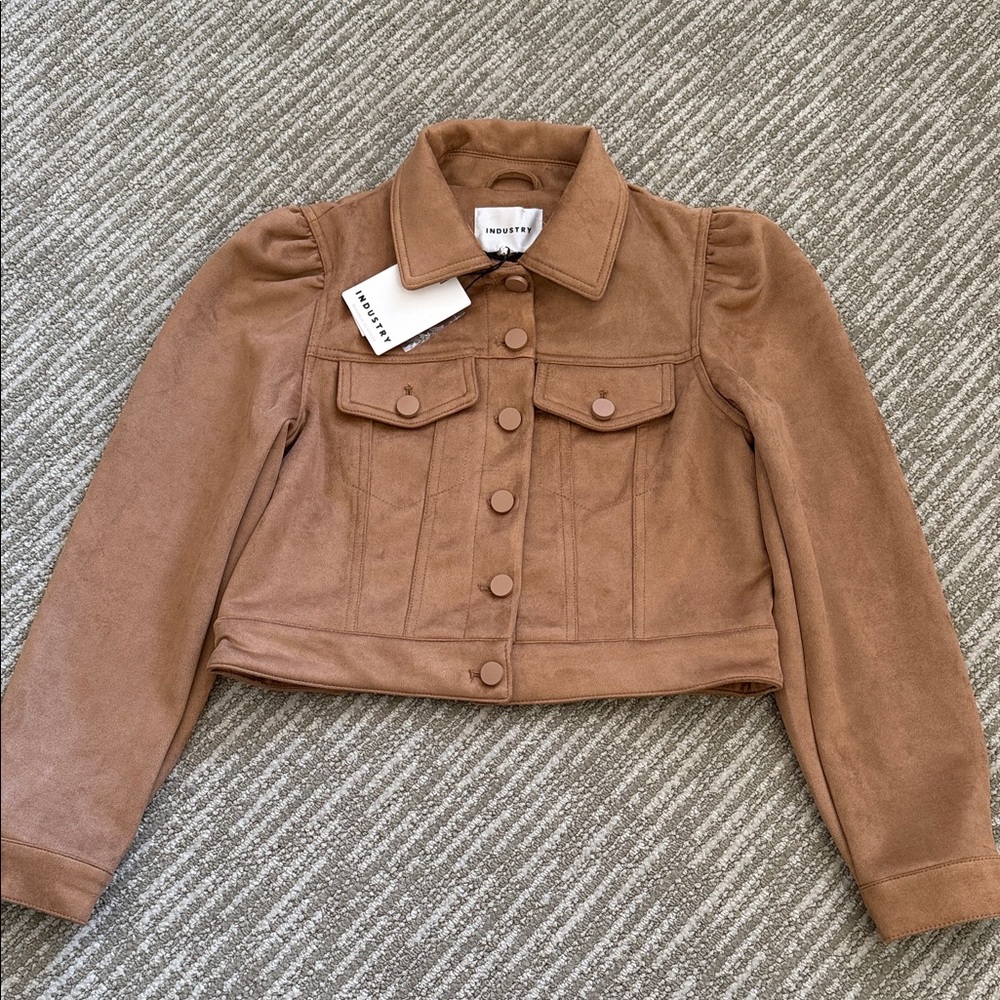 Tan Bomber Jacket